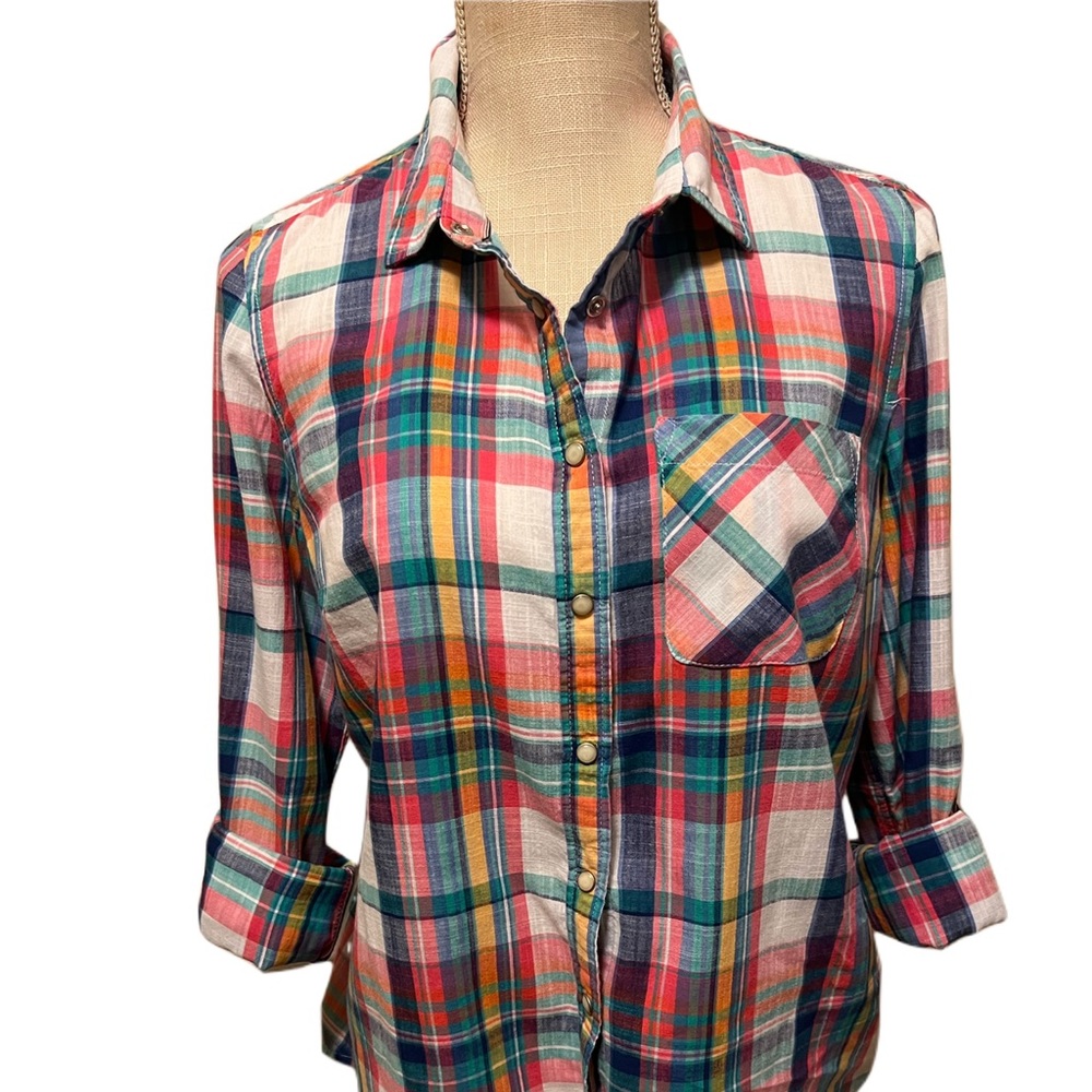 Tommy Hilfiger Classic Fit Plaid Shirt